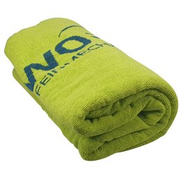 Werbe-Handtuch mit individueller Einwebung Ihrere Markenbotschaft