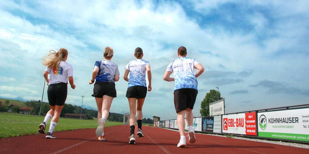 Individuell bedruckte Laufshirts für Firmenlauf